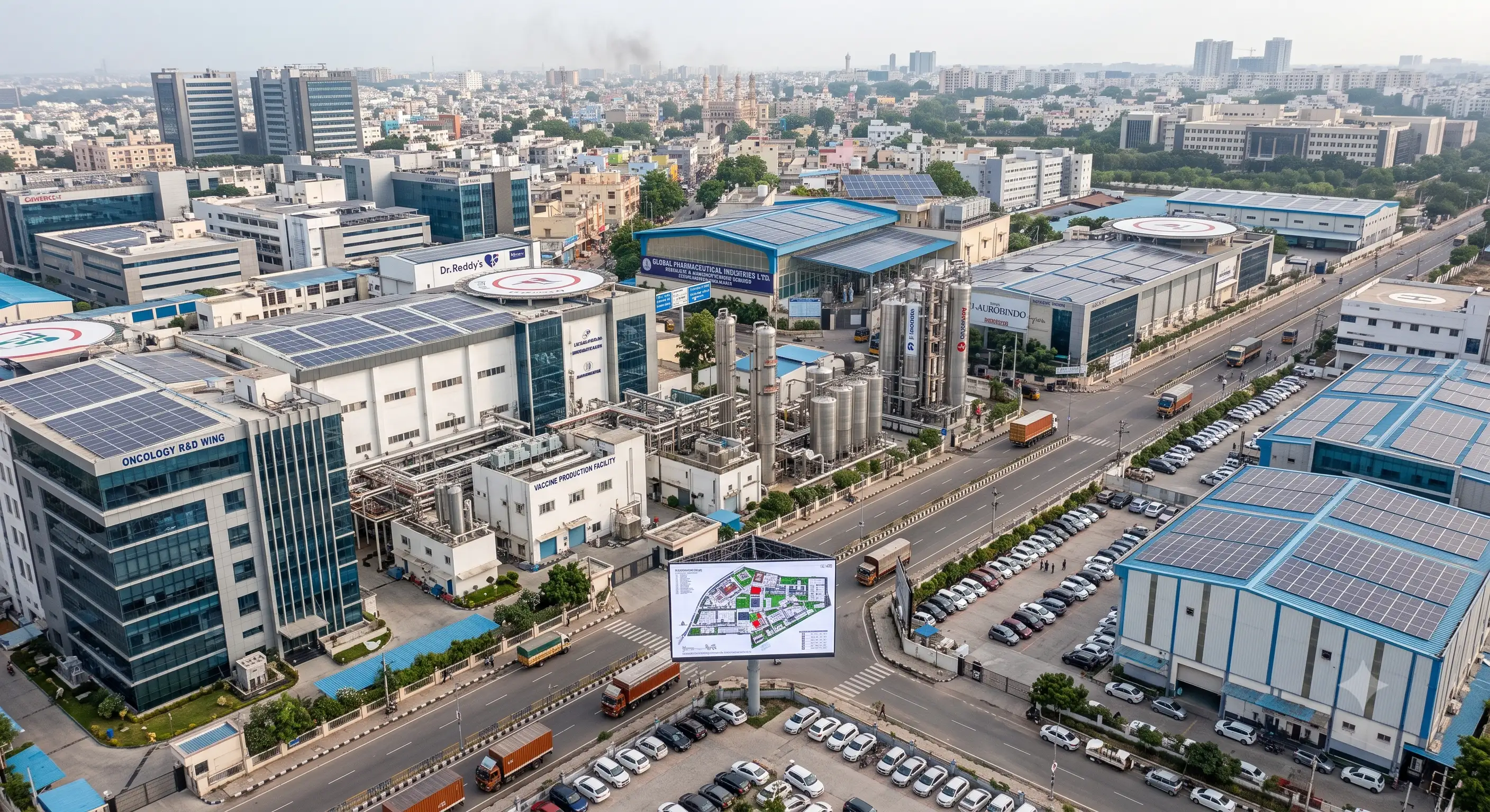 Industrial solar installation in Andhra Pradesh